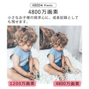 キッズカメラ トイカメラ 子供用カメラ 480...の詳細画像1