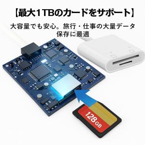 SDカードリーダー iphone カードリーダ...の詳細画像3