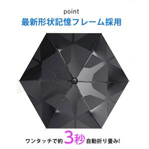 日傘 折りたたみ傘 晴雨兼用 3秒折りたたみ傘...の詳細画像3