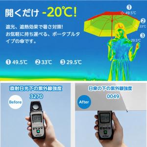 日傘 折りたたみ傘 晴雨兼用 3秒折りたたみ傘...の詳細画像4