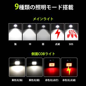 懐中電灯 LED 強力 軍用 ハンディライト ...の詳細画像3