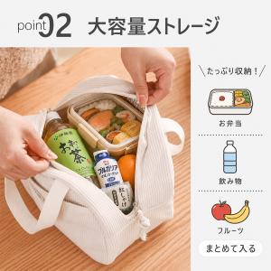 ランチバッグ 保冷バッグ お弁当袋 保温 保冷...の詳細画像3