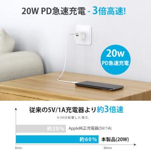 急速充電器 iPhone充電器 usb充電器 ...の詳細画像2
