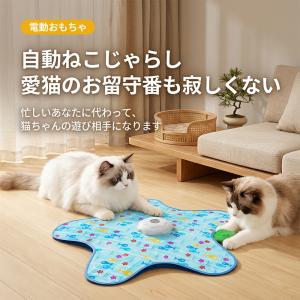 猫 おもちゃ 電動 猫じゃらし かくれんぼマッ...の詳細画像1