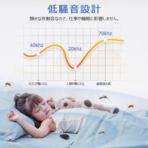 蚊除け 虫除け 害虫駆除器 充電式 ダニ/蚊/...の詳細画像3