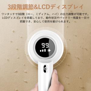 毛玉取り器 電動 けだまとり 毛玉取り機 充電...の詳細画像3