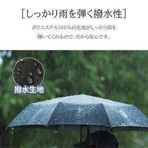 折りたたみ傘 日傘 メンズ 晴雨兼用 完全遮光...の詳細画像4