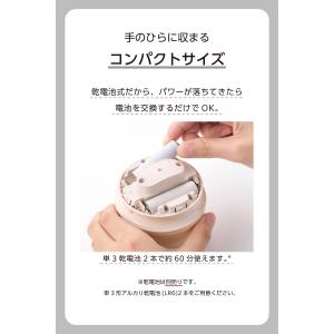 【新製品】 毛玉取り器 電動 乾電池式 テスコ...の詳細画像2