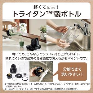 ミキサー ジューサー トライタンボトル 100...の詳細画像4