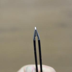 毛抜き 高級 ピンセット 精密 斜め レジン ...の詳細画像2