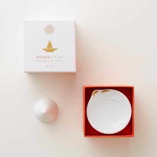 盛り塩セット 盛り塩皿 盛り塩器 全6種 鶴/亀/梟/兎/鯉/猫 盛塩 もり塩 動物縁起もりしお W...