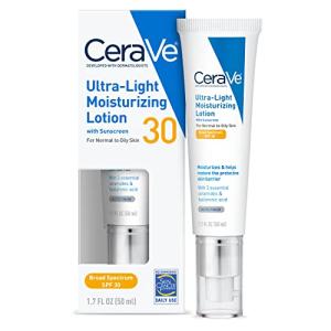 セラヴィ　ウルトラライト　モイスチャライジンクフェイスローション　SPF30 1.7オンス　CeraVe Ultra-Light Moisturizi Moisturizin