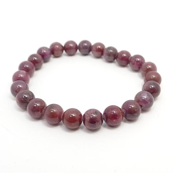 ルビー 【ブレスレット 数量限定】 約8mm 天然石 パワーストーン スピリチュアルストーン