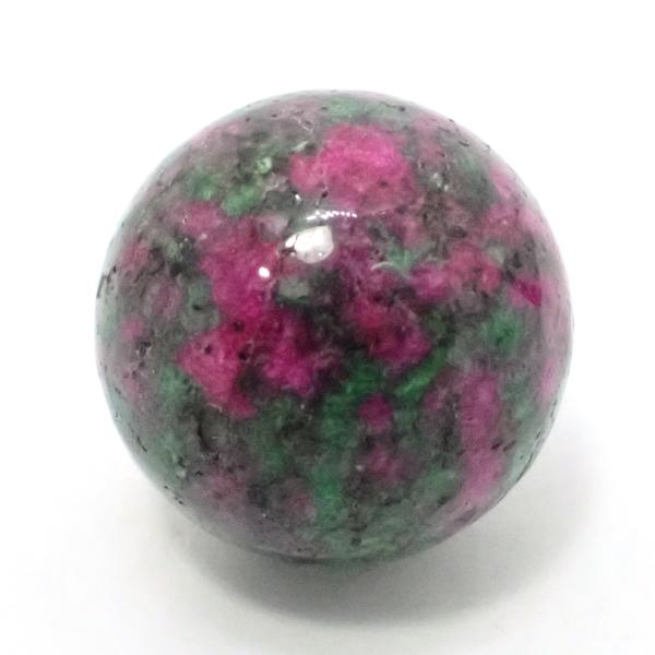 ルビーインゾイサイト 【丸玉 1点もの】 スフィア約40mm 丸玉 ボール
