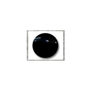 オニキス（ブラックアゲート） スクエアカボション 約5mm ルース 1個