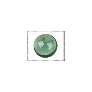 グリーントルマリン ラウンドカボション 約2.5mm ルース 1個 裸石 