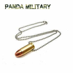 リアルカート5.56mm ネックレス PANDA MILITARY ミリタリージュエリー