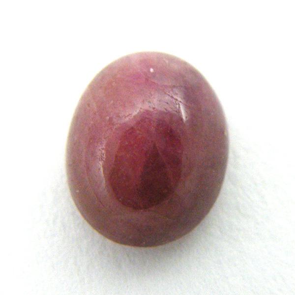 ルビー ルース 1点 オーバルカボション 約8x10mm 天然石