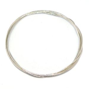 シルバーワイヤー 丸線 /線径1.0mm 2メートル/ 銀線 アクセサリー