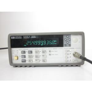 【中古】周波数カウンタ　53181A　HP　アジレント　Agilent 0.1Hz〜225MHz　タイムインターバル  3m2219　★送料無料★[周波数 時間]｜testmachine-shop