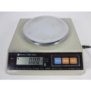 動作保証/即納】【中古】電子天秤（300g/0.1g・100g/0.05g） CBII 