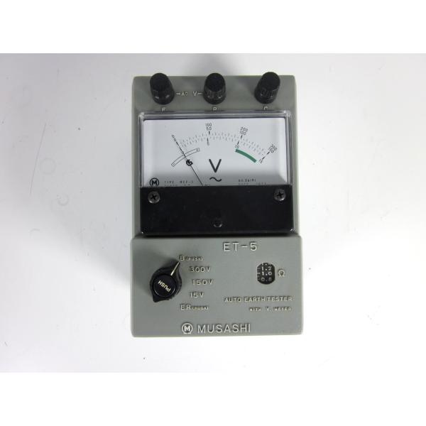 【中古】接地抵抗計　ET-5　ムサシインテック　3z0867　★送料無料★[電圧 電流 電力]