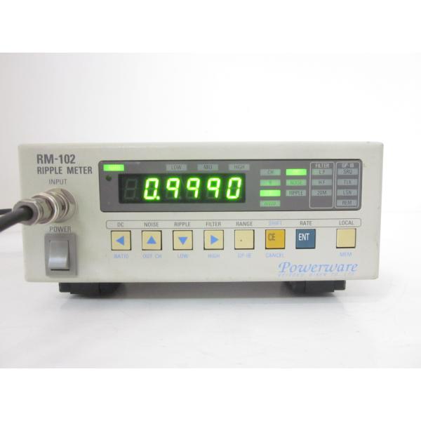 【動作保証/即納】【中古】リップルノイズメータ　RM-102　計測技研　KEISOKU GIKEN　...