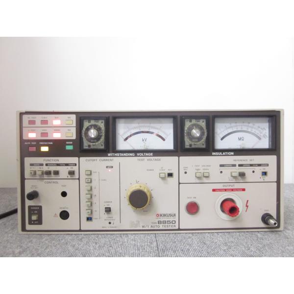【中古】自動耐圧絶縁試験機　TOS8850　菊水電子工業 KIKUSUI 【印加電圧】2.5kV/5...