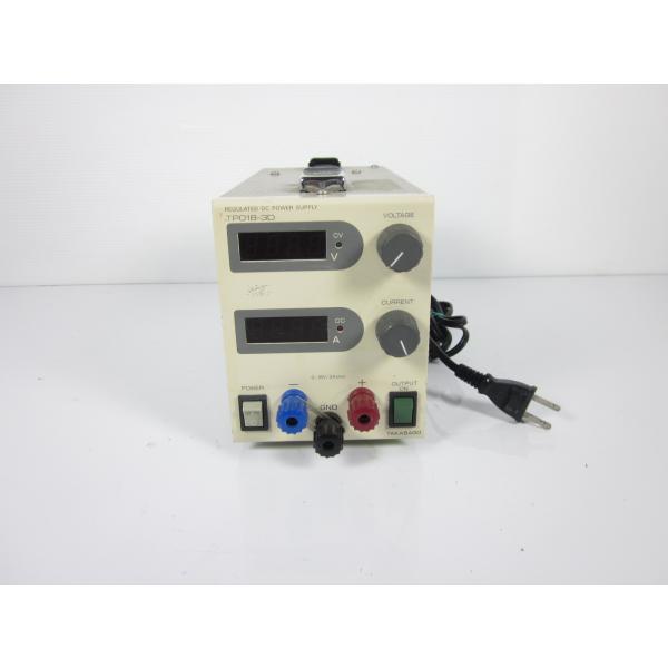 直流安定化電源　TPO18-3D　高砂製作所　DC電源　TAKASAGO　0〜18V　0〜3A　3z...
