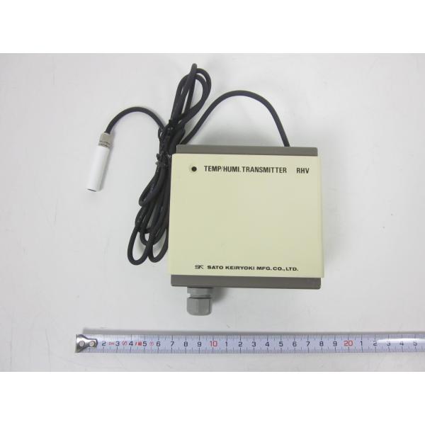 【中古】温湿度変換器（センサ分離型）　SK-RHV-1-2-B　佐藤計量器製作所 SATO 3z44...