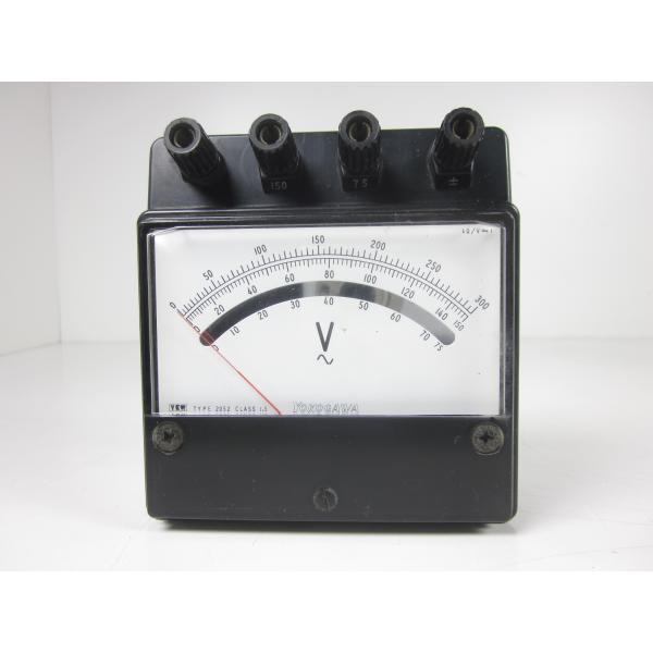【動作保証/即納】【中古】交流電圧計　2052 07　横河電機 YOKOGAWA 75/150/30...
