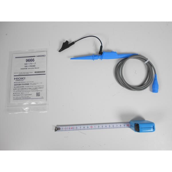 【動作保証/即納】【中古】100:1プローブ(絶縁型 BNC用)　9666　日置電機 HIOKI　x...