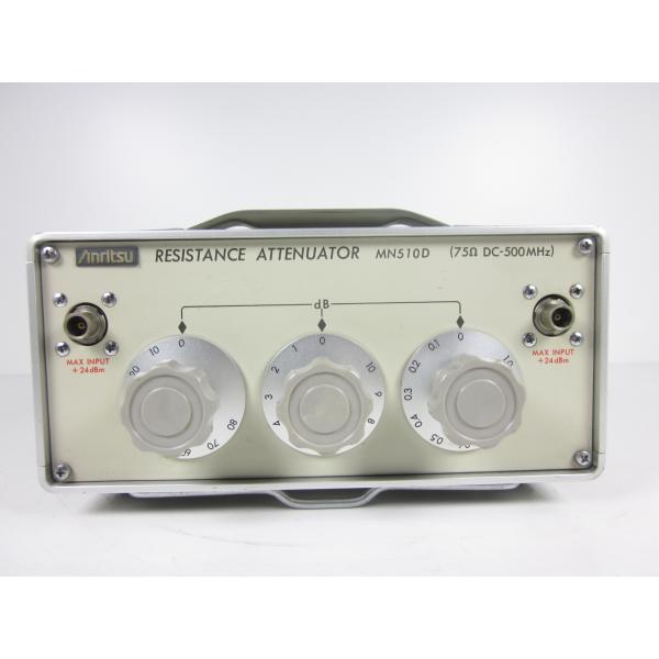 可変抵抗減衰器　MN510D　アンリツ Anritsu 91dB　500MHz　0.25W　75Ω　...