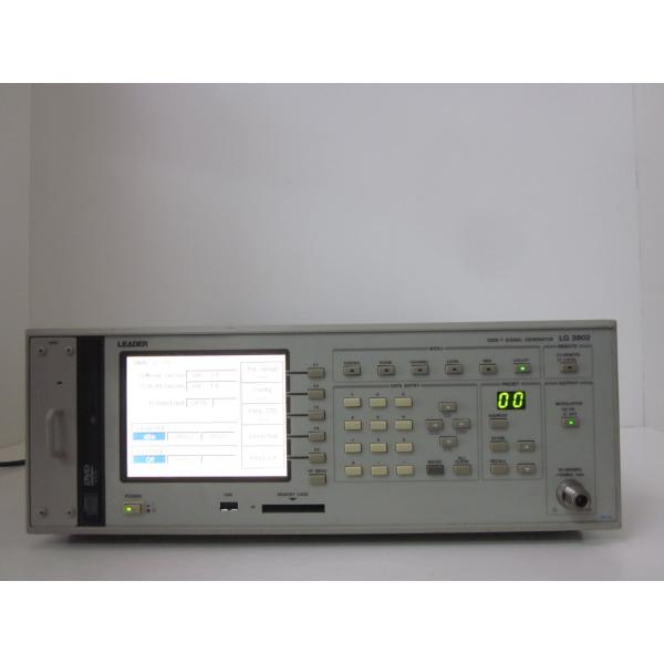 【中古】ISDB-Tシグナルジェネレータ　LG3802　リーダー電子 LEADER　860MHz　O...