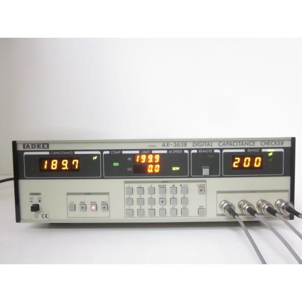 デジタルキャパシタンスチェッカー　AX-363B　アデックスエール(株)　1kHz　x01879　送...