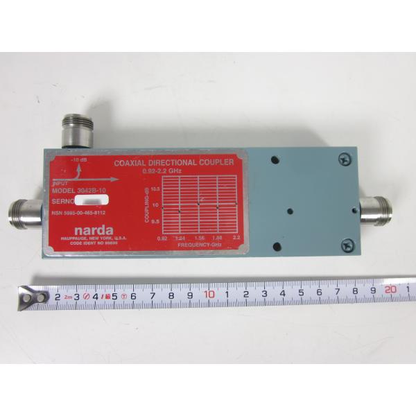 【動作保証/即納】【中古】方向性結合器　3042B-10　ナルダ NARDA　0.92〜2.2GHz...