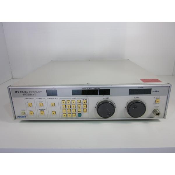 【中古】GPSシミュレータ　MSG-2041-01　目黒電波測器　MEGURO　ジェネレータ  x0...