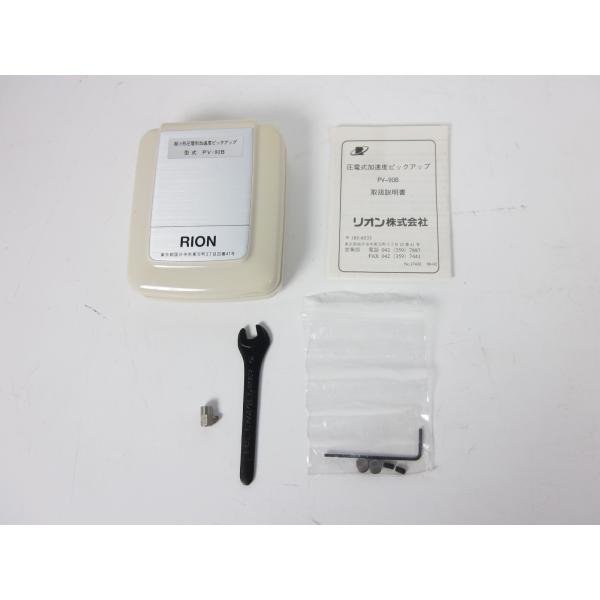 【中古】圧電式加速度ピックアップ　PV-90B　リオン RION　x03952　ジャンク品★送料無料...