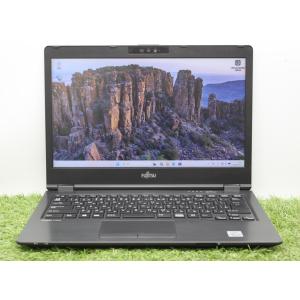 ノートパソコン 中古 LIFEBOOK U7410/D 富士通 Corei5-10310U 10世代 メモリ8GB SSD256GB 13.3inch Microsoft Office 2024付き