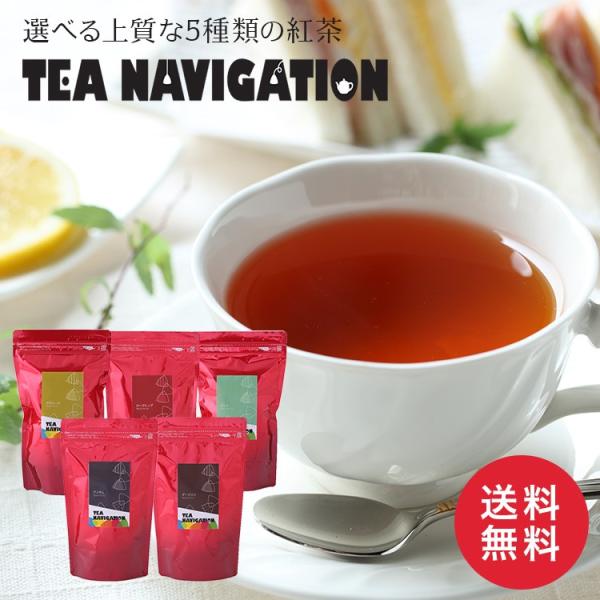 TEA NAVIGATION 紅茶 ギフト ティーバッグ プレミアムライン スタンドパック 25包入...