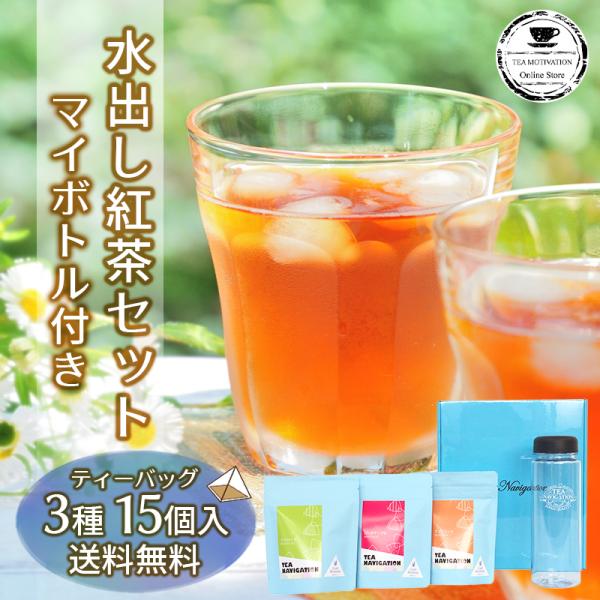 TEA NAVIGATION 紅茶 ギフト ティーバッグ 水出し アイスティー オリジナルマイボトル...
