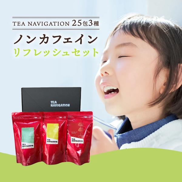 TEA NAVIGATION ギフト ティーバッグ ノンカフェイン リフレッシュセット ミント カモ...