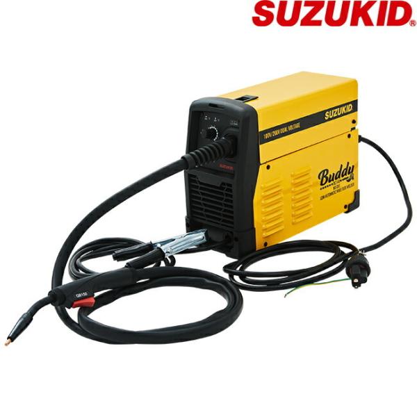 SUZUKID Buddy140 SBD-140  100V 200V 兼用 インバータノンガス 半...