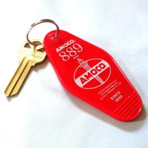 ホテルキーホルダー アモコ AMOCO アメリカ雑貨 アメリカン雑貨