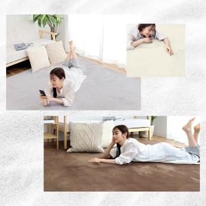 テイジン 極厚ラグ 低反発 fumfum 踏み...の詳細画像3