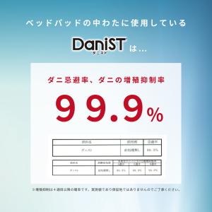 テイジン 公式 ダニスト ベッドパッド シング...の詳細画像1