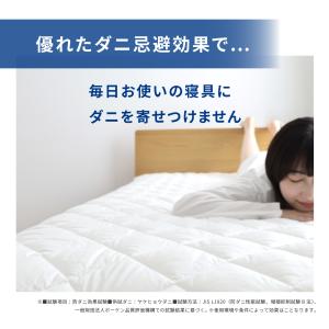 テイジン 敷きパッド セミダブル ダニスト ベ...の詳細画像3