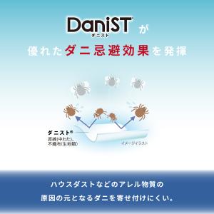 テイジン 敷きパッド セミダブル ダニスト ベ...の詳細画像4