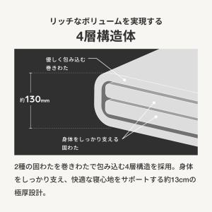 敷布団 シングル 日本製 極厚 マットレス 1...の詳細画像2