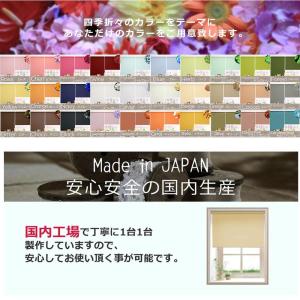 ロールスクリーン 1級 遮光 オーダー 1cm...の詳細画像1